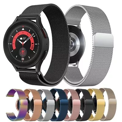 Quick Release Magnetic Strap Milanese Loop Band Bracelet All 22mm Watch Band AU • $9.99