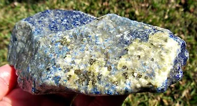0.80 LB AAA Lapis Lazuli/PyriteGemstones Minerals Specimens Rough (EP) • $48