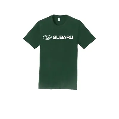 £19.62 • Buy Subaru Basic Tee Shirt Impreza Sti T Shirt Official Genuine WRX NEW GREEN Racing