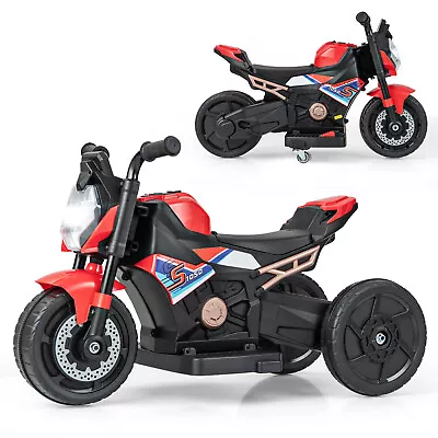 Kids Ride-on Motorcycle 6V Battery Powered Motorbike Toddler Electric Dirt Bike • £69.95