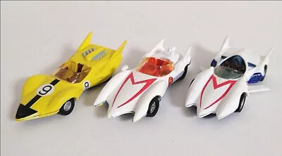 3 Speed Racer Mach GOGO Yujin Gashapon Cars In Original Plastic Bubbles Free Shp • $33.99