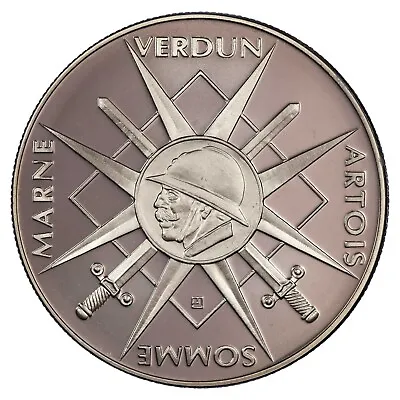 France Medal Battle Marl Verdun Artois Somme First War - Cupronickel • $16.60