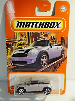 2021 Matchbox Light Purple 2010 Mini Cooper S Cabrio Case V • $1.49