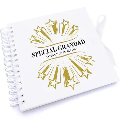 £15.49 • Buy Personalised Special Grandad Scrapbook Photo Album UV-411