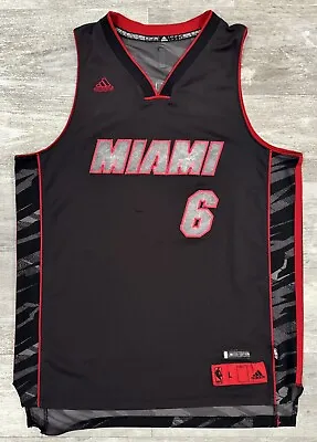 LeBron James Miami Heat Limited Edition Adidas Jersey Mens Size Large See Desc** • $24