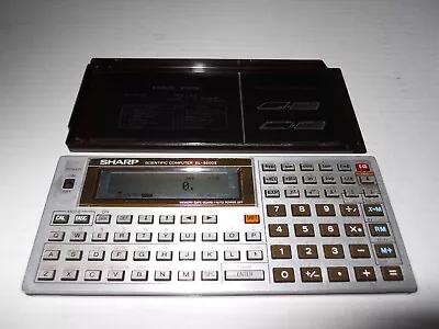 Sharp EL-5500II Vintage Scientific Calculator W/ Cover - • $16.95