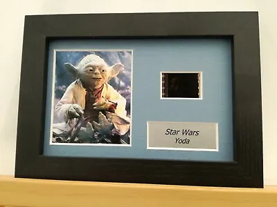 £15 • Buy Yoda (Star Wars) 6  X 4  Genuine 35mm Film Cell Display Framed/Unframed