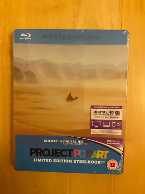 Lawrence Of Arabia Project Pop Art Blu Ray Steelbook New And Sealed • £24