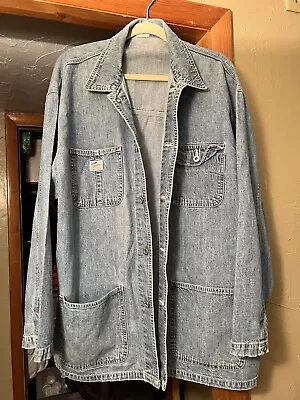 VTG Gap Denim Chore Coat Jacket Men’s Sized M • $69.99