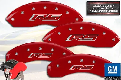 2017-2023 Chevy Camaro LS Front + Rear Red MGP Brake Disc Caliper Covers W/  RS  • $289