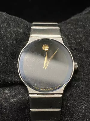 MOVADO BRAND NEW Swiss Made Quartz W/ Black Dial - $1.5K APR Value W/ CoA! • $395