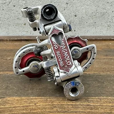 Vintage Campagnolo Nuovo Record Rear Derailleur Drillium Pat 74 DeRosa Masi • $399.99