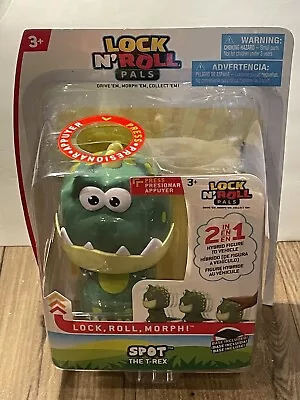 Lock N’Roll Pals Toy Dinosaur T Rex Kids Boys 2 In 1 Hybrid Figure To Vehicle • $14.99