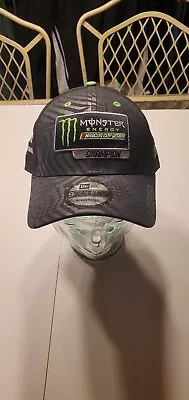 Kyle Busch Joe Gibbs Racing Nascar 2019 Monster Energy Champion Hat  *decals* • $42.49