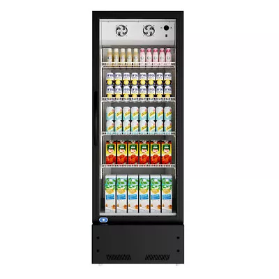 Commercial Merchandiser Refrigerator Glass Door Cooler Display Beverage 8 Cu. Ft • $669