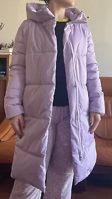 Vero Moda Long Puffer Jacket Puffer In Purple Size S • $35