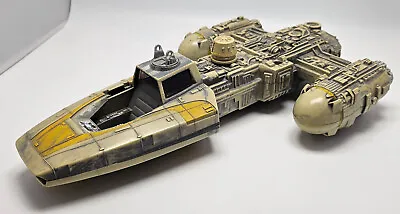 Star Wars Y-WING REBEL Starship Hasbro 1999 Vintage Ship Toy USED • £21.99