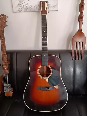 Martin D28 Sunburst Acoustic Guitar For Parts Or Repair See Details • $827