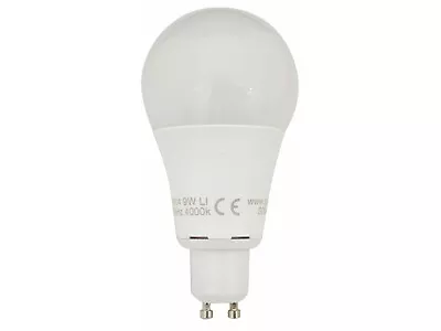 8516 LED 9W Frosted GLS L1/GU10 Cap (2315 Replacement) 4000K TP24 Cool White  • £8.50