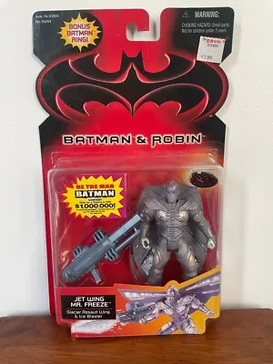 DC Batman & Robin: Jet Wing Mr. Freeze Assault Wing & Ice Blaster 1997 Kenner • $25