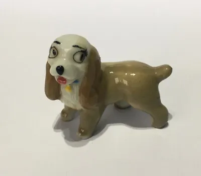 Vintage Wade Whimsie Disney *lady* From Lady And The Tramp Dog Ornament Figure • £3.99