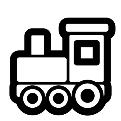 £3.99 • Buy Kids Train Vinyl Decal Sticker For Wall, Door, Car, PC, Laptop, Desk, Nursery