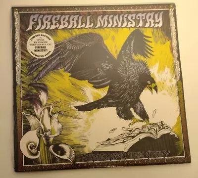 Fireball Ministry - Remember The Story - White Colored Vinyl LP - Cleopatra 2017 • $13.50
