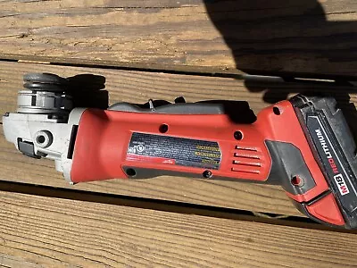 Milwaukee M18 4-1/2  18V Cut Off Cordless Grinder -  Red (2981-20 ) • $62