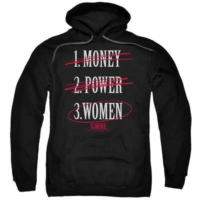 SCARFACE MONEY POWER WOMEN Licensed Adult Hooded Sweatshirt Hoodie SM-5XL • $52.95