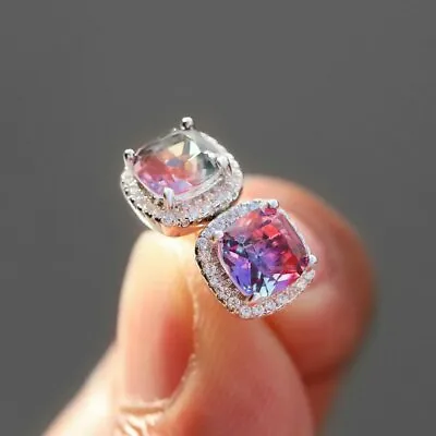 Elegant Women Zircon Drop Dangle Earrings Crystal Earrings Wedding Jewelry Gift • £4.38