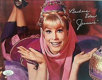 Barbara Eden TV Actress 'I Dream Of Jeannie' Beautiful Autograph 8x10 Signed JSA • $89.95