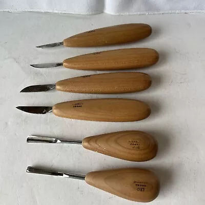 Set Of 6 Diossud Forge Wood Carving Hand Tools • $107.50