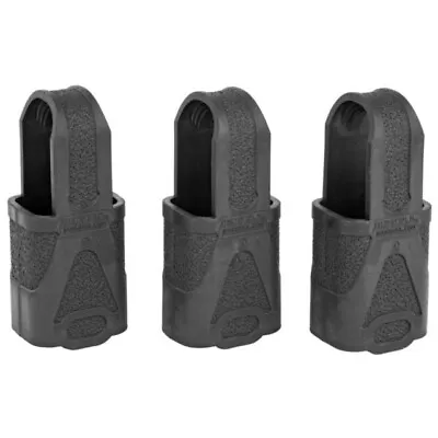 Magpul Industries MAG003-BLK For 9mm Luger/.45 ACP Blk Rubber Magazine Pull 3 Pk • $12