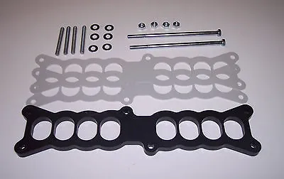 INTAKE MANIFOLD SPACER FUEL INJECTION .5  FITS 5.0 HO FORD MUSTANG USA Made • $39.95