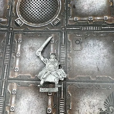 Warhammer 40K Oop Praetorian Lieutenant Imperial Guard Metal • $30