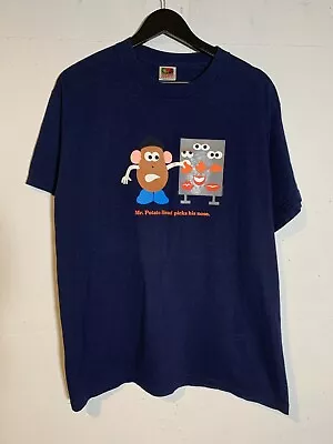 Vintage Mr. Potato Head Funny Parody T Shirt Toy Story Disney • $25