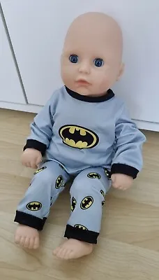 2 PIECE BATMAN SET For 14 Inch Boy Doll/ First Baby Annabell/brother • £7.99