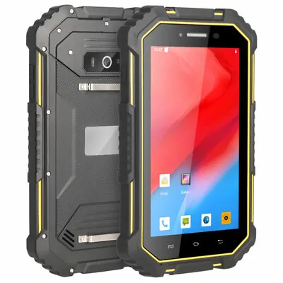 7  Unlocked Android 4G LTE Rugged Smartphone Builder Phone Tablet Mobile NFC GPS • £275.49