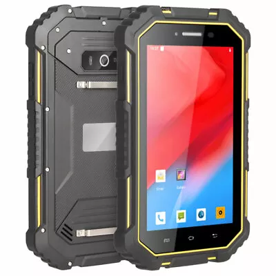 7  Unlocked Android 4G LTE Rugged Smartphone Builder Phone Tablet Mobile NFC GPS • £275.49