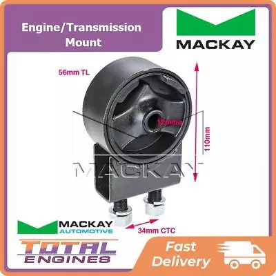 Engine/Transmission Mount Front Fits Mazda 323 BF/BW 1.6L 4Cyl B6 • $32.52