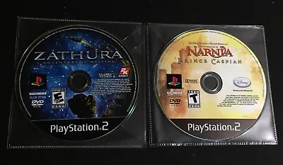 2 Game PS2 PlayStation 2 Lot- Zathura Chronicles Of Narnia: Prince Caspian • $9.99
