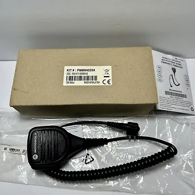 OEM Motorola Pmmn4029a Pmmn4013 Remote Speaker Microphone For 4Pjd4 • $49.99