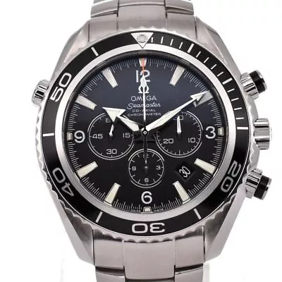 OMEGA Seamaster Planet Ocean 2210.50 Chronograph CO-AXIAL Automatic Men H#128471 • $4934.18