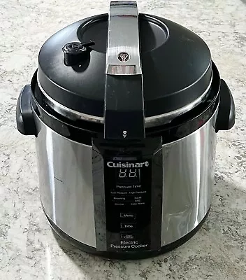 Cuisinart CPC-600 6 Quart Electric Pressure Cooker 1000 Watt Scratches And Ding • $49.99