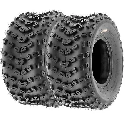 Pair Of 2 22x11-10 22x11x10 Quad ATV All Terrain AT 6 Ply Tires A005 By SunF • $129.98