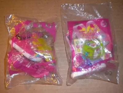 LOT 2 McDONALD MEAL TOYS TWINKLE TOES #4 MUCH LOVE& #5 SPARKLE STEPS SEALED BAGS • $9