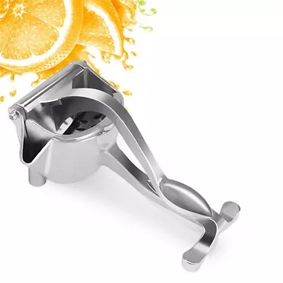 Manual Juicer Aluminum Alloy Hand Juice Press Squeezer Fruit Juicer Extractor S • $15.50