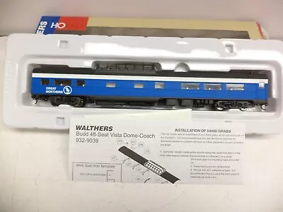 Walthers Ho 932-9091 Budd 48-Seat Vista Dome Coach Great Northern • $174.99