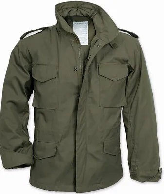 $111.99 • Buy M-65 Field Jacket Olive Drab OD GREEN US Army Vet Navy Seabees Military Veteran
