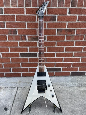 $499.99 • Buy Jackson 2011 Randy King V Gray Black Iron Cross Electric Guitar